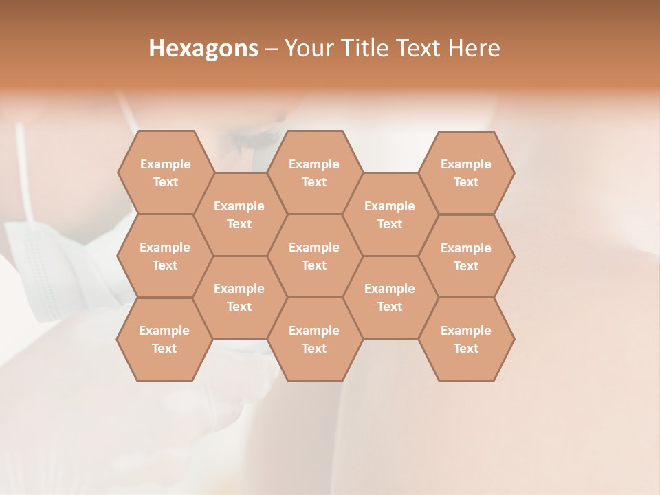 A Man Wearing A Mask And Holding A Microscope PowerPoint Template