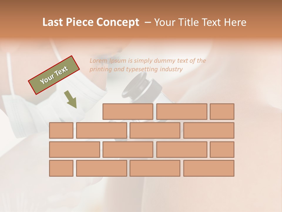 A Man Wearing A Mask And Holding A Microscope PowerPoint Template
