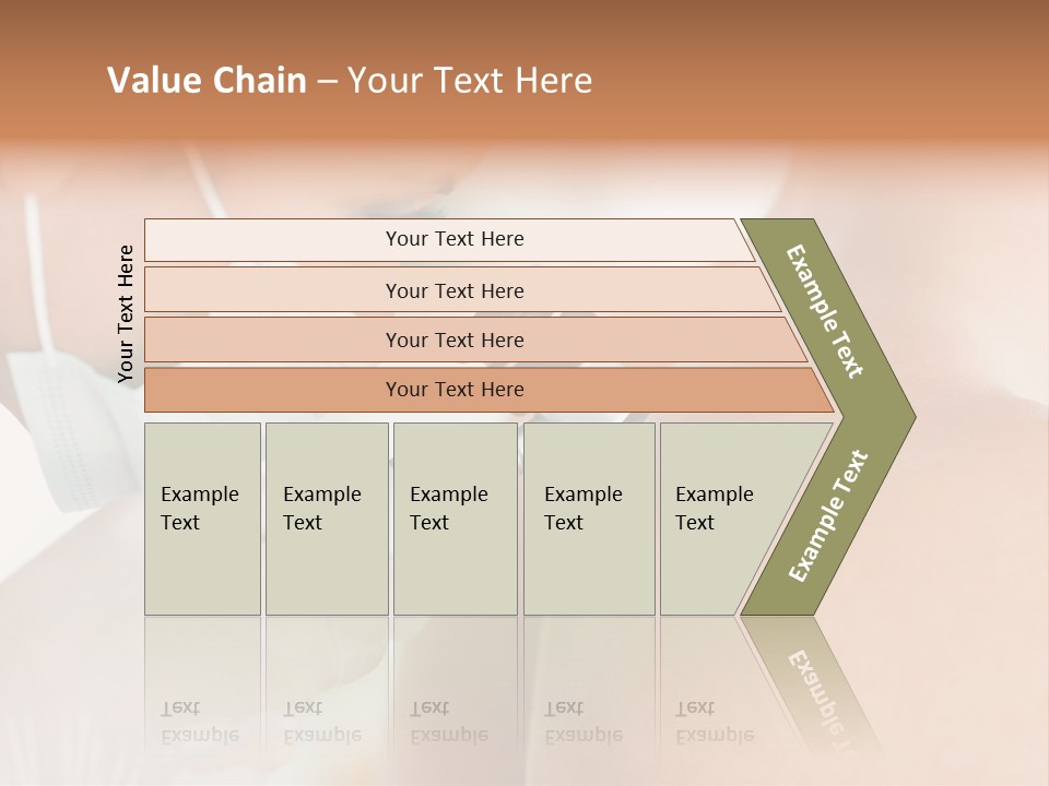 A Man Wearing A Mask And Holding A Microscope PowerPoint Template
