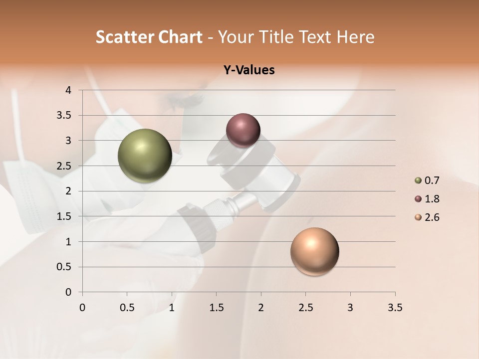 A Man Wearing A Mask And Holding A Microscope PowerPoint Template