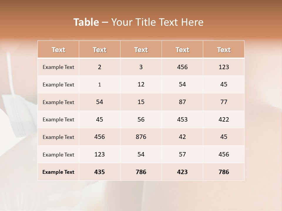A Man Wearing A Mask And Holding A Microscope PowerPoint Template