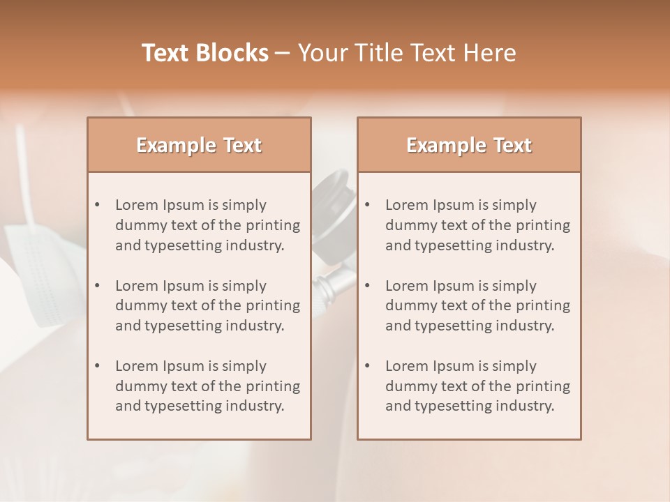 A Man Wearing A Mask And Holding A Microscope PowerPoint Template