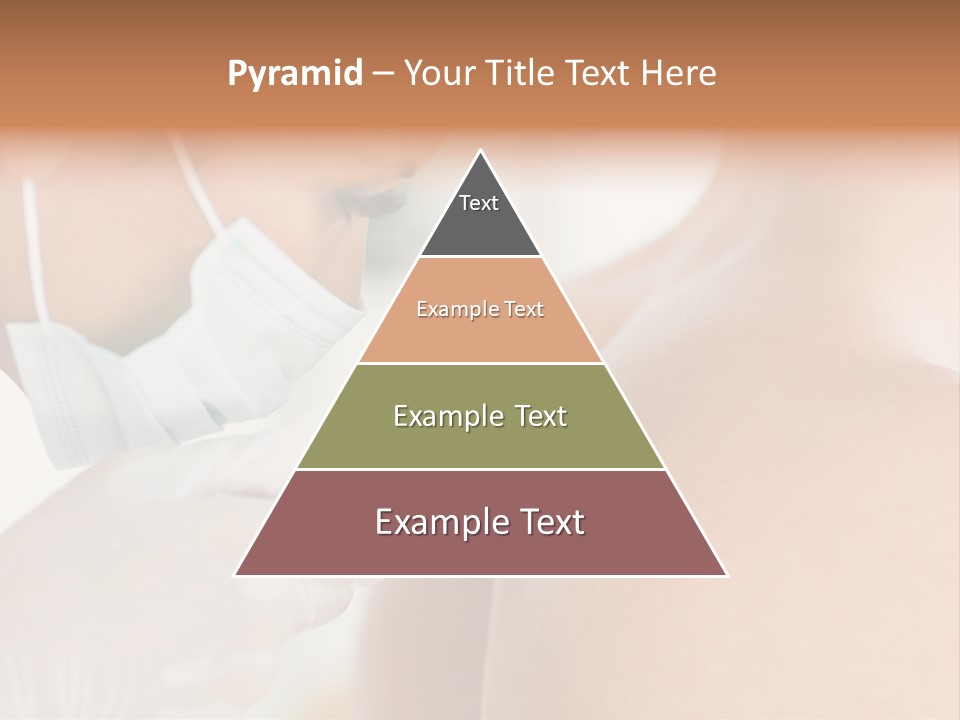 A Man Wearing A Mask And Holding A Microscope PowerPoint Template