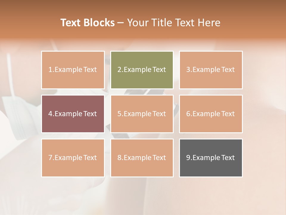 A Man Wearing A Mask And Holding A Microscope PowerPoint Template