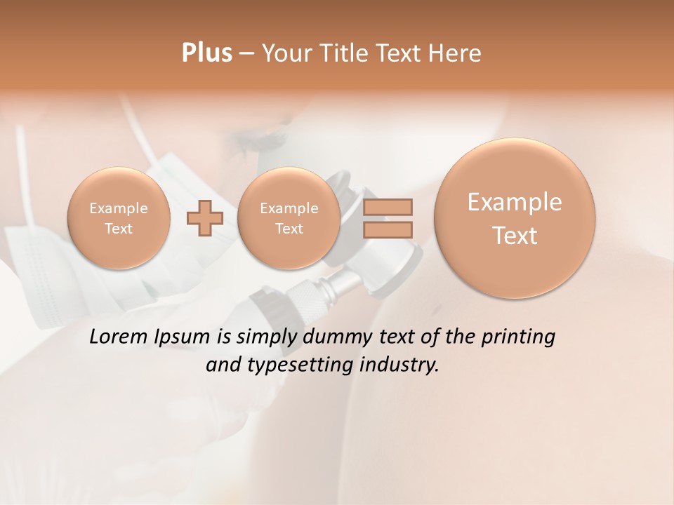 A Man Wearing A Mask And Holding A Microscope PowerPoint Template