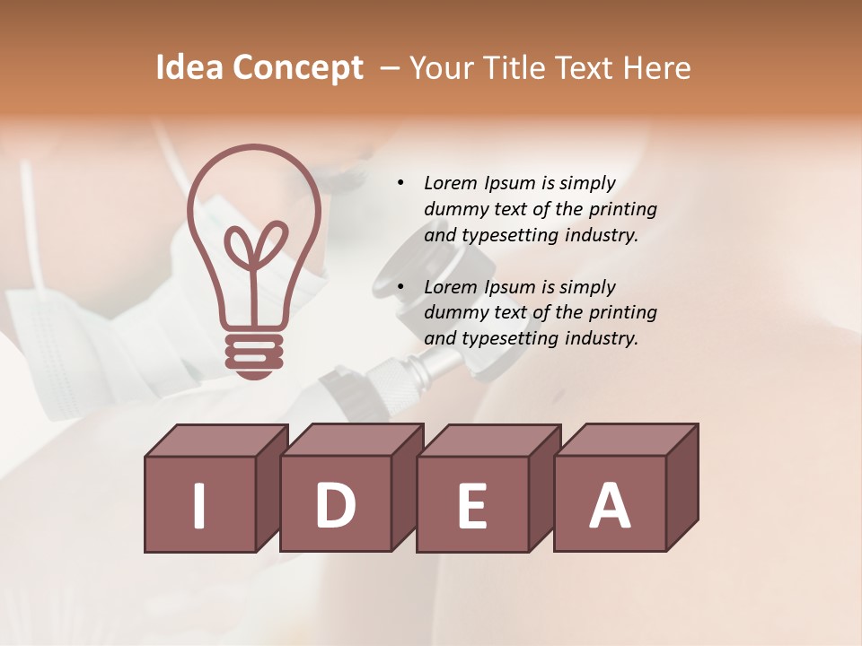 A Man Wearing A Mask And Holding A Microscope PowerPoint Template