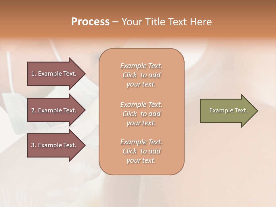 A Man Wearing A Mask And Holding A Microscope PowerPoint Template