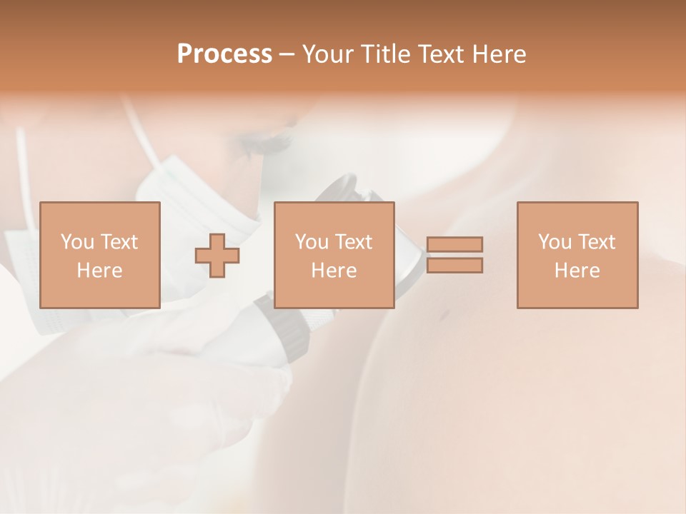 A Man Wearing A Mask And Holding A Microscope PowerPoint Template
