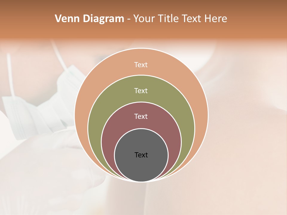 A Man Wearing A Mask And Holding A Microscope PowerPoint Template