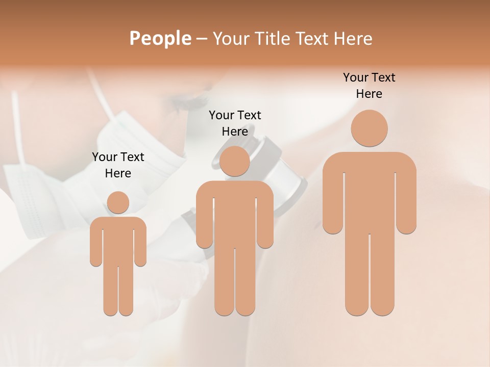 A Man Wearing A Mask And Holding A Microscope PowerPoint Template