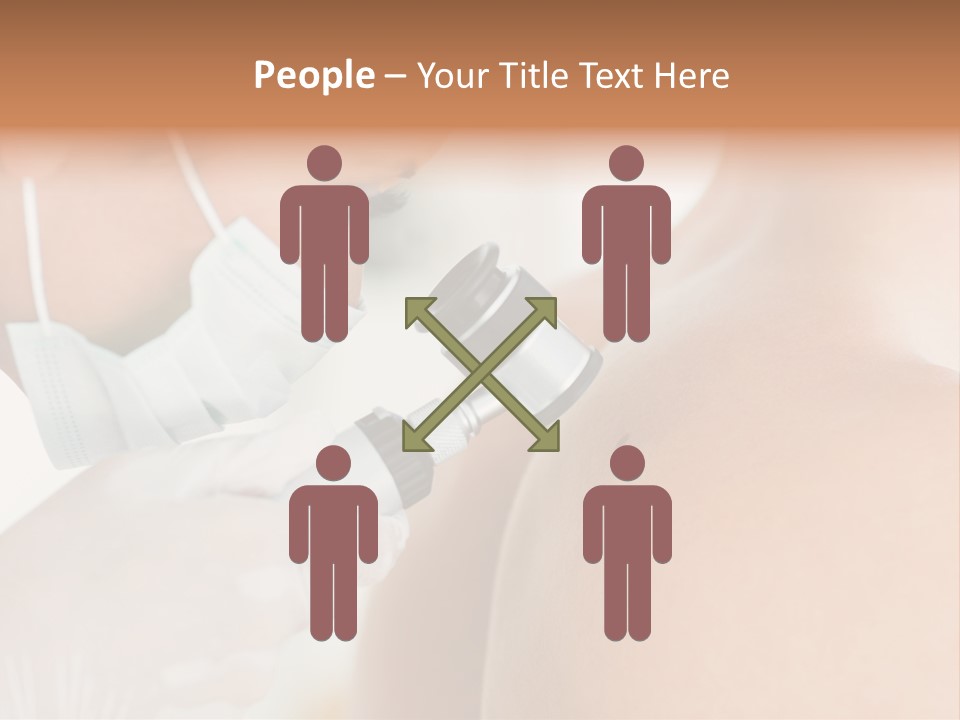 A Man Wearing A Mask And Holding A Microscope PowerPoint Template