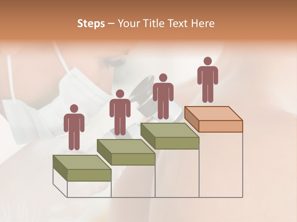 A Man Wearing A Mask And Holding A Microscope PowerPoint Template