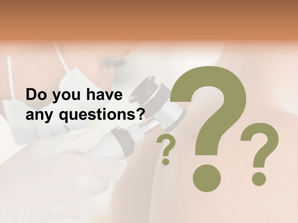 A Man Wearing A Mask And Holding A Microscope PowerPoint Template