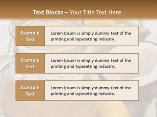 A Banana And A Glass Of Milk On A Table PowerPoint Template
