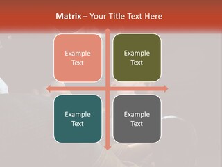 A Man Driving A Car With His Mouth Open PowerPoint Template