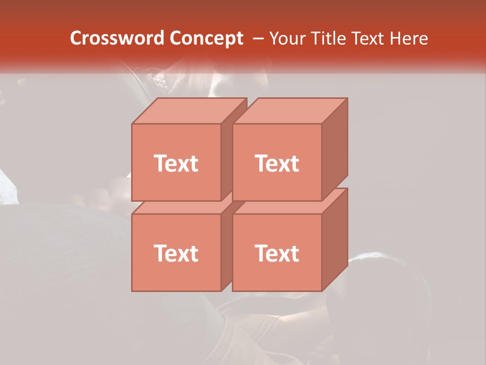 A Man Driving A Car With His Mouth Open PowerPoint Template