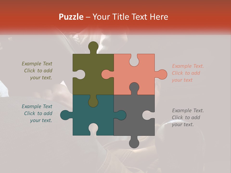 A Man Driving A Car With His Mouth Open PowerPoint Template