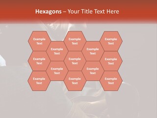 A Man Driving A Car With His Mouth Open PowerPoint Template