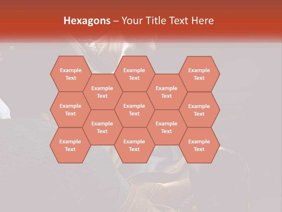 A Man Driving A Car With His Mouth Open PowerPoint Template