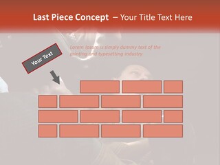 A Man Driving A Car With His Mouth Open PowerPoint Template