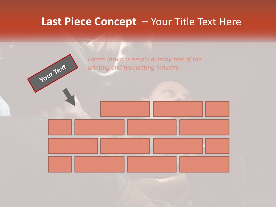 A Man Driving A Car With His Mouth Open PowerPoint Template