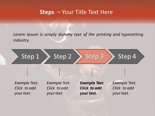 A Man Driving A Car With His Mouth Open PowerPoint Template
