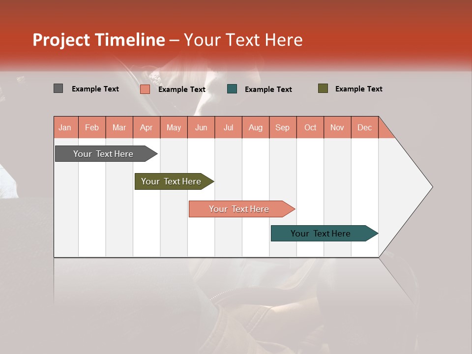 A Man Driving A Car With His Mouth Open PowerPoint Template