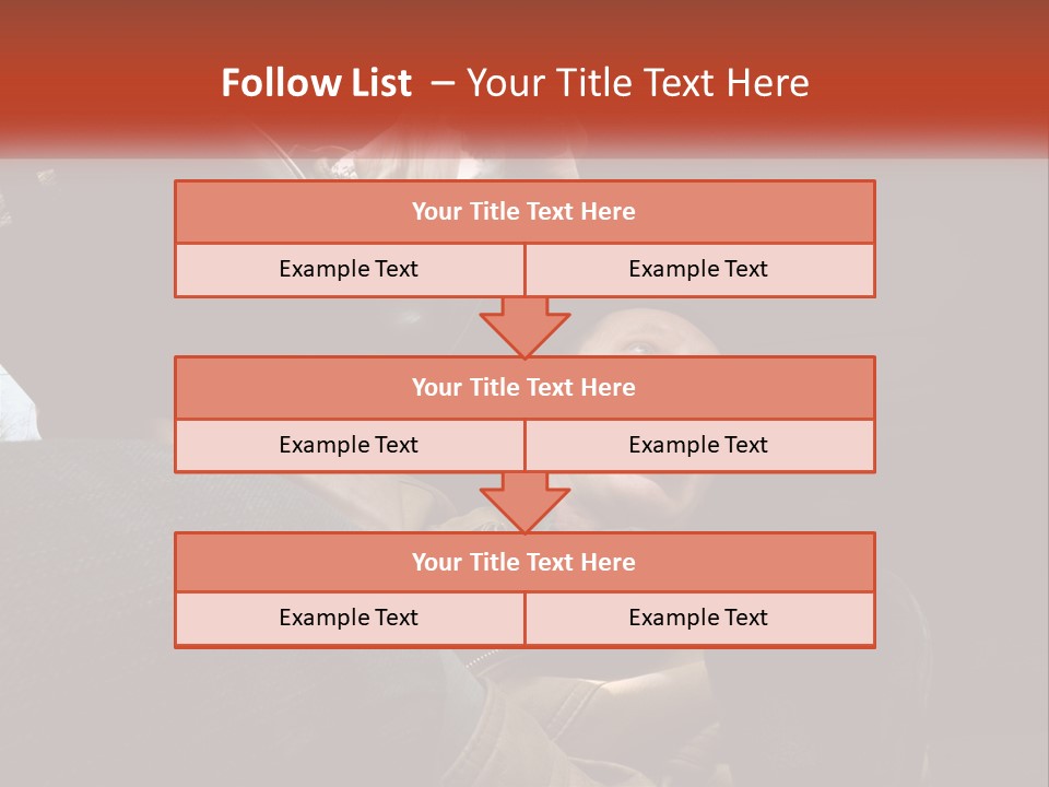 A Man Driving A Car With His Mouth Open PowerPoint Template