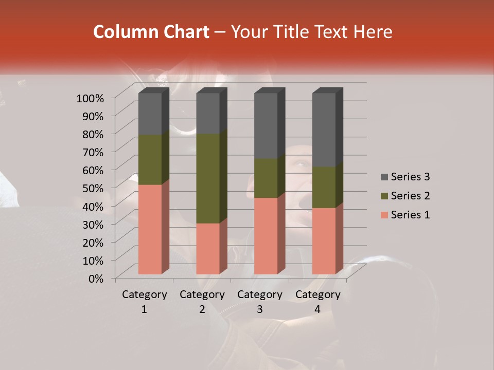 A Man Driving A Car With His Mouth Open PowerPoint Template