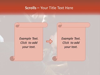 A Man Driving A Car With His Mouth Open PowerPoint Template