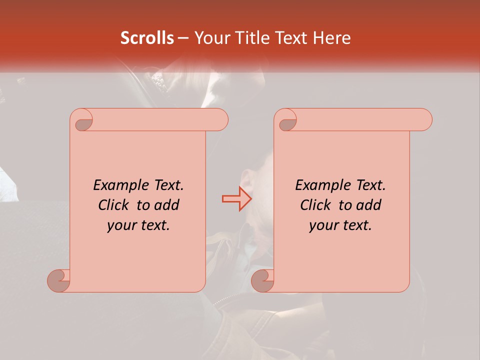 A Man Driving A Car With His Mouth Open PowerPoint Template