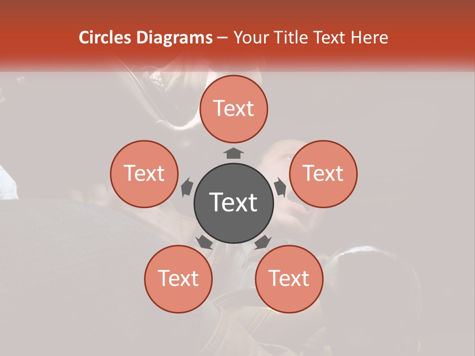 A Man Driving A Car With His Mouth Open PowerPoint Template