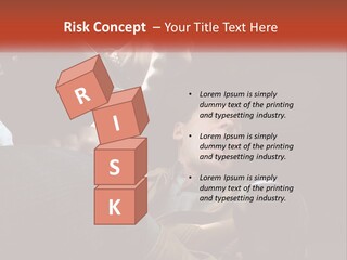 A Man Driving A Car With His Mouth Open PowerPoint Template