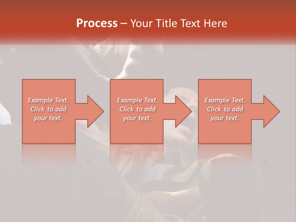 A Man Driving A Car With His Mouth Open PowerPoint Template