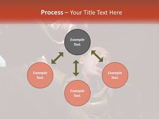 A Man Driving A Car With His Mouth Open PowerPoint Template