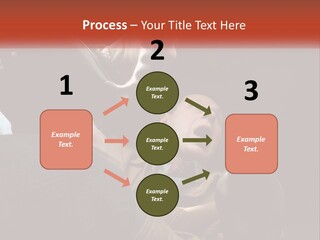 A Man Driving A Car With His Mouth Open PowerPoint Template
