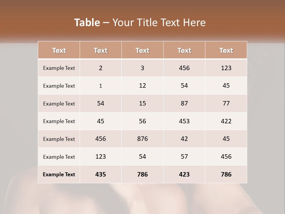 A Couple Of Women With Makeup On Their Faces PowerPoint Template