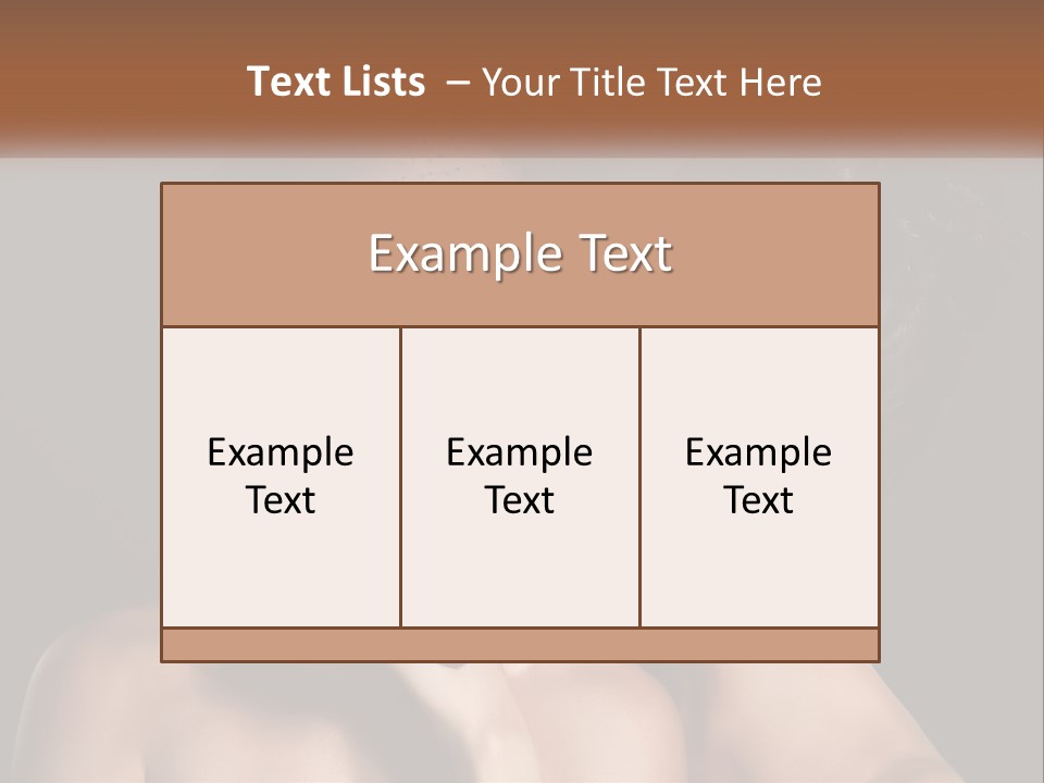 A Couple Of Women With Makeup On Their Faces PowerPoint Template