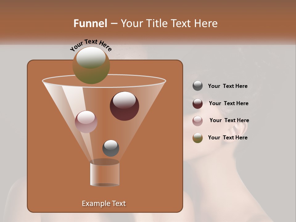 A Couple Of Women With Makeup On Their Faces PowerPoint Template