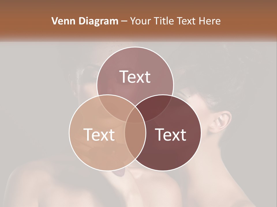 A Couple Of Women With Makeup On Their Faces PowerPoint Template