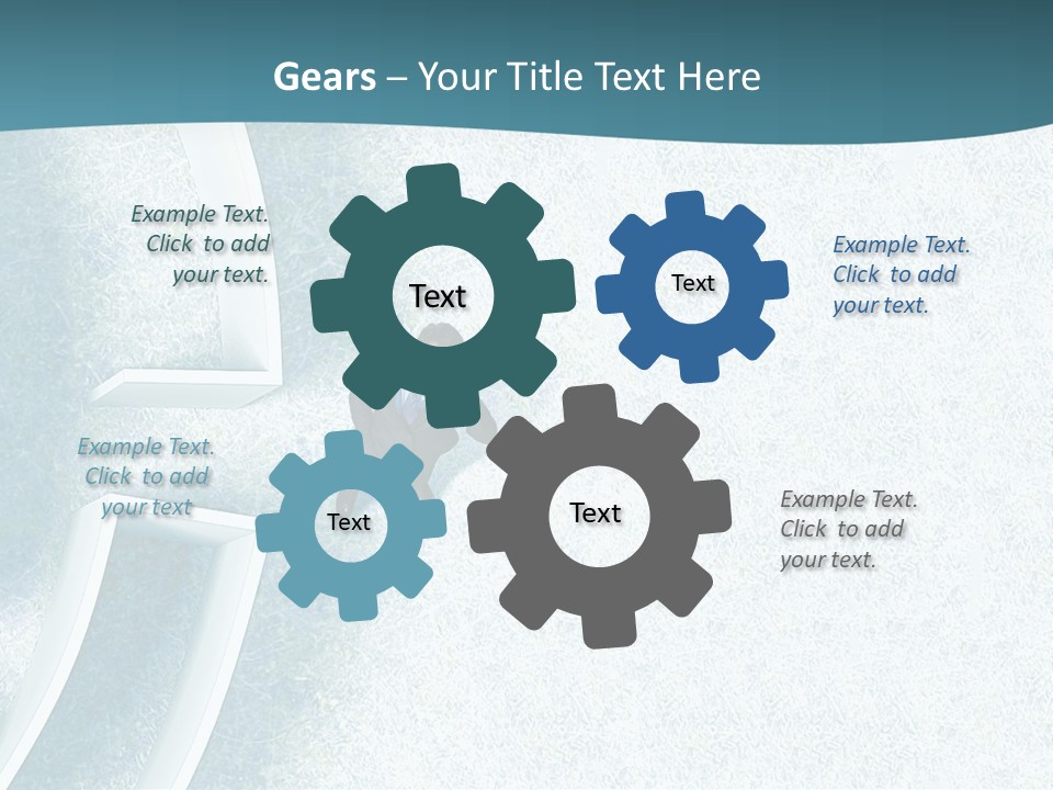 A Man Sitting In The Middle Of A Maze Powerpoint Presentation PowerPoint Template