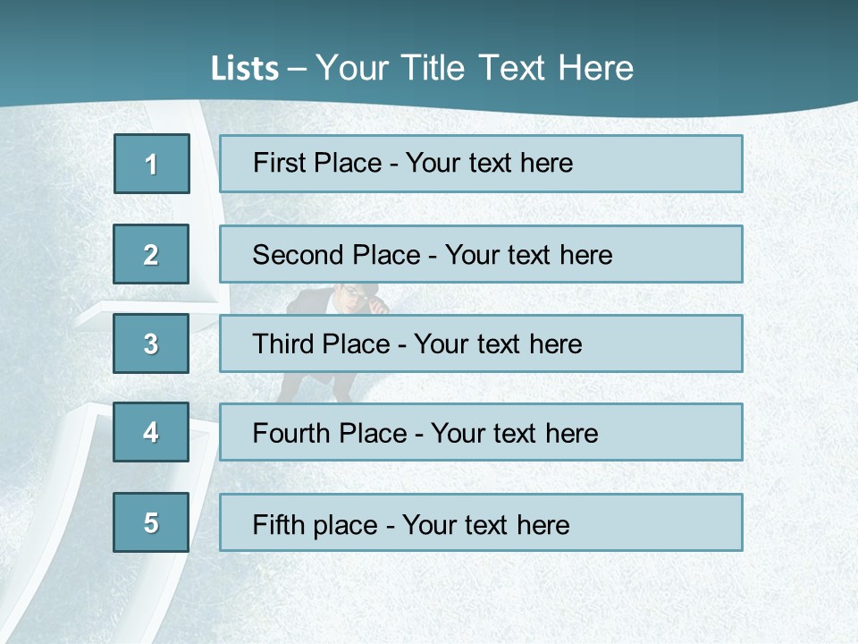 A Man Sitting In The Middle Of A Maze Powerpoint Presentation PowerPoint Template