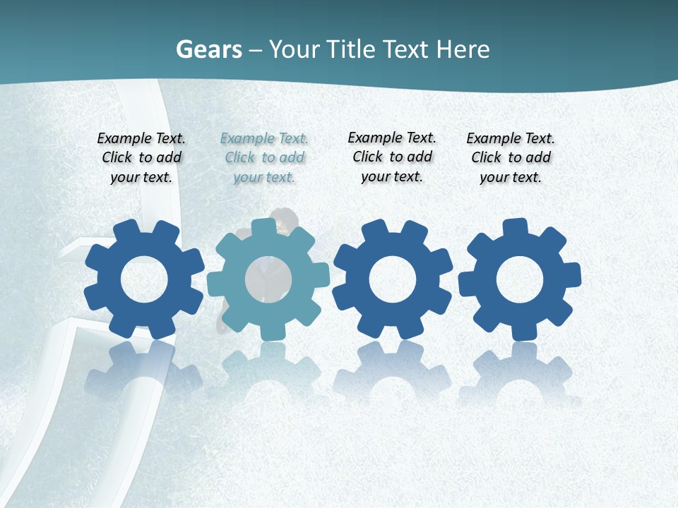 A Man Sitting In The Middle Of A Maze Powerpoint Presentation PowerPoint Template