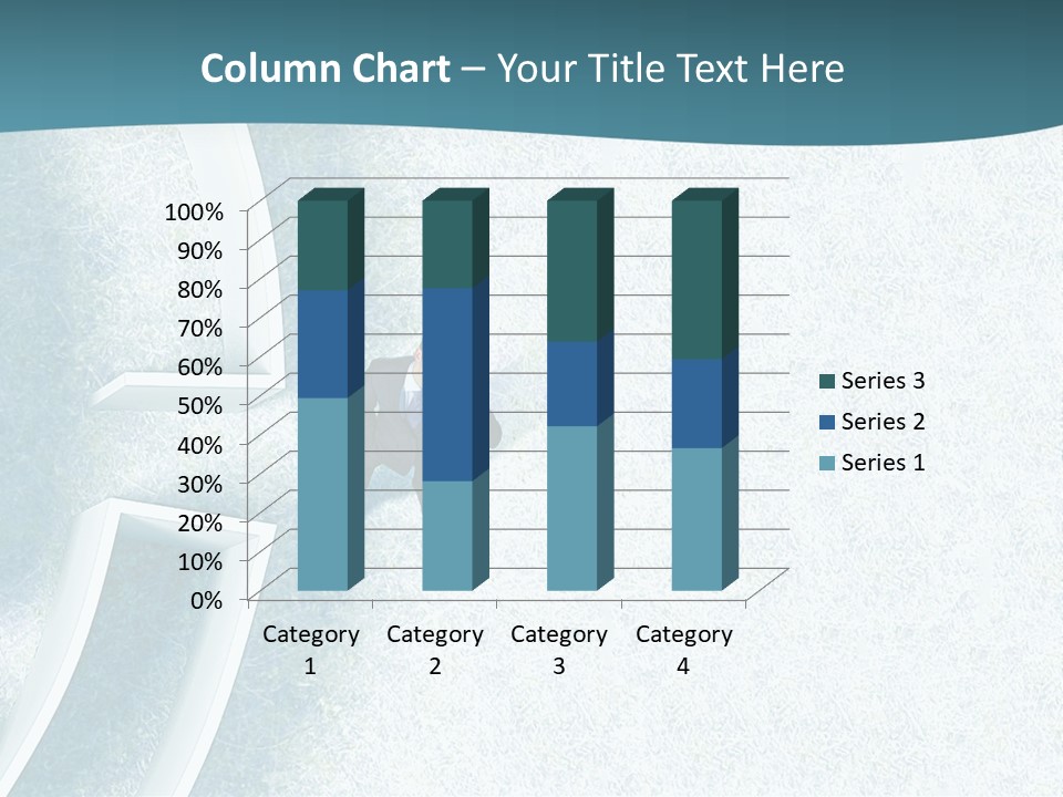 A Man Sitting In The Middle Of A Maze Powerpoint Presentation PowerPoint Template