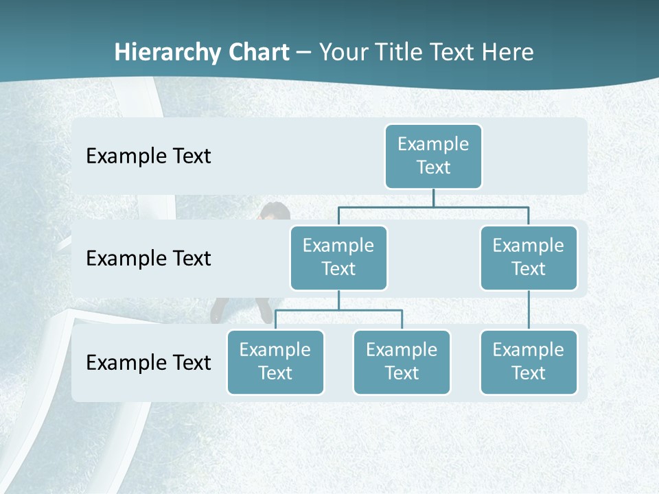 A Man Sitting In The Middle Of A Maze Powerpoint Presentation PowerPoint Template