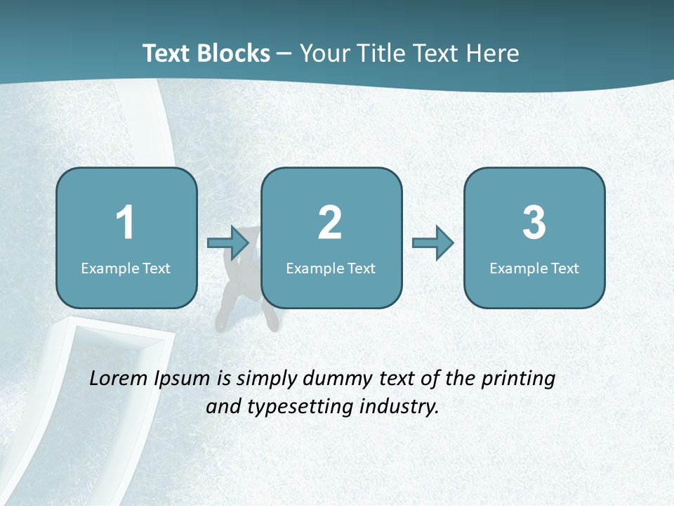 A Man Sitting In The Middle Of A Maze Powerpoint Presentation PowerPoint Template