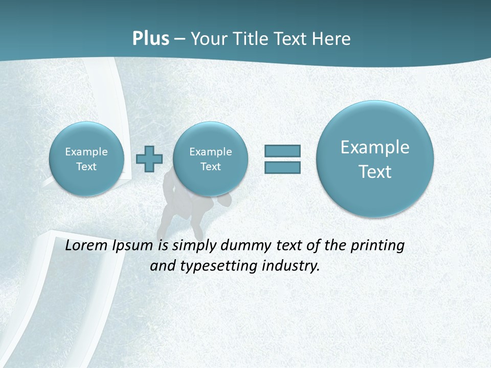 A Man Sitting In The Middle Of A Maze Powerpoint Presentation PowerPoint Template