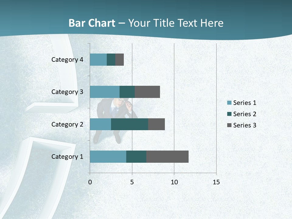A Man Sitting In The Middle Of A Maze Powerpoint Presentation PowerPoint Template