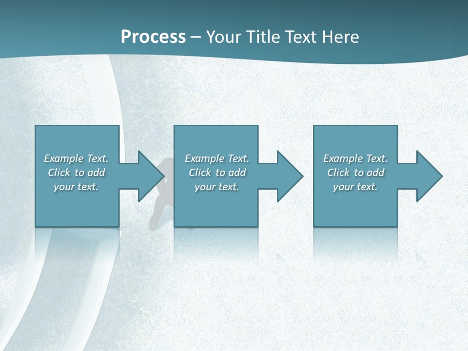 A Man Sitting In The Middle Of A Maze Powerpoint Presentation PowerPoint Template