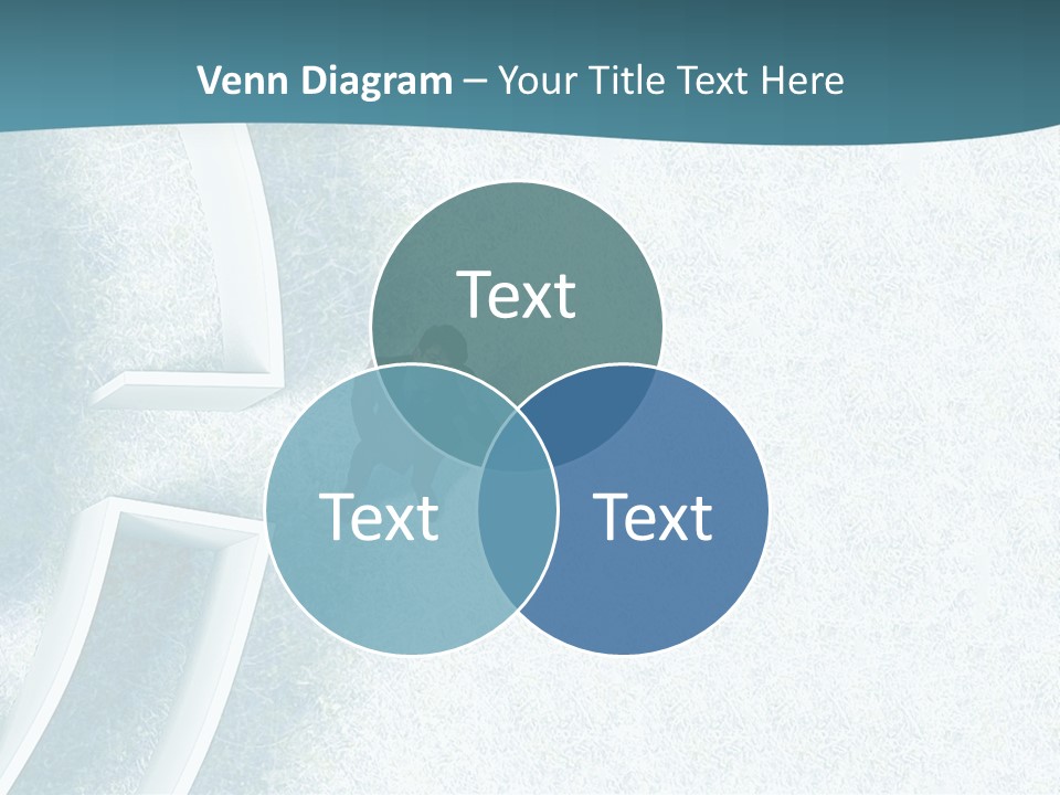 A Man Sitting In The Middle Of A Maze Powerpoint Presentation PowerPoint Template